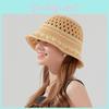 Summer Womens Cotton Mesh Bucket Hat With Wide Brim For Sun Protection And Casual Style