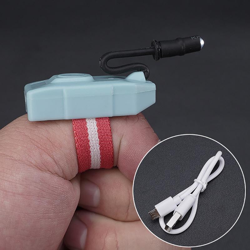 Профессиональная лампа для чистки ушей Thumb Light, регулируемая третья передача, яркость, прожектор, специализированный инструмент для чистки ушей синий