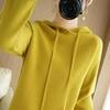 Women's Casual Plus Size Hooded Knitwear Sweatshirt for Spring/Autumn 2023