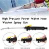 Stainless Steel Garden Hose Nozzle High Pressure Watering Sprinkler Water Spray  Car Wash