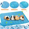 4PCS Guinea Pig Cage Liners Summer Small Animal Cooling Mat Breathable Hamster Pee Pad for Rabbit Cage Hedgehogs Pet Item