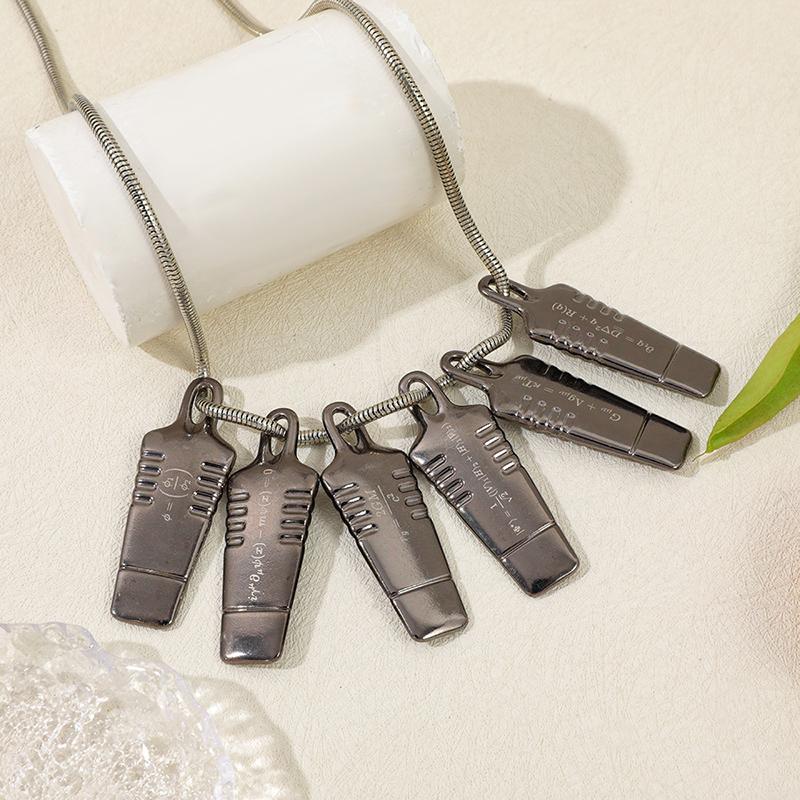 Death Stranding Qpid Necklace Metal Pendant Chain Choker Collares Charm Gift For Sam Norman Reedus Game Fans Jewelry