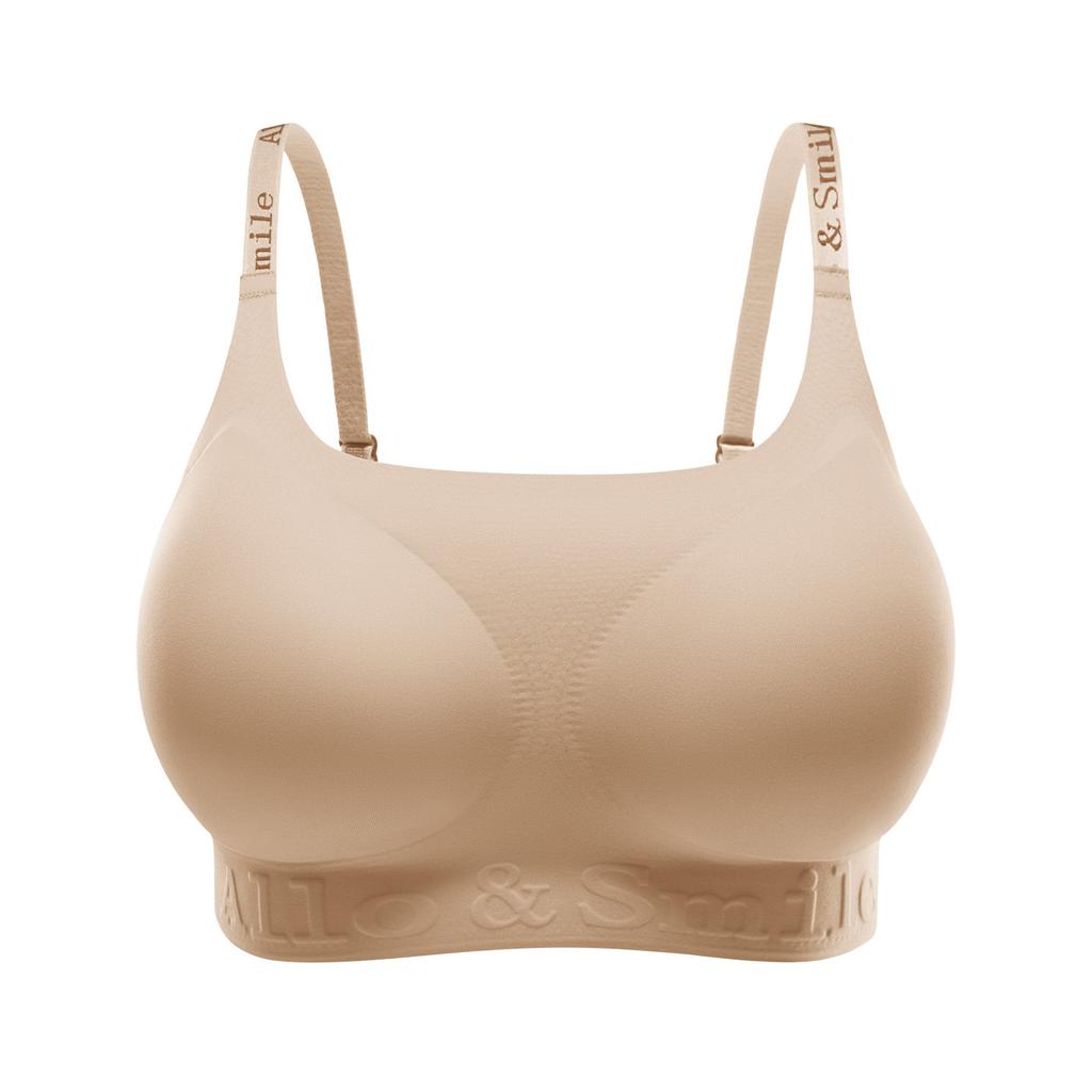 Liquid Foundation Underwear Women's Small Breasts Are Large, Gathered and Expanded, Non-marking Bra Closed, No Steel Ring Bra, Beautiful Back