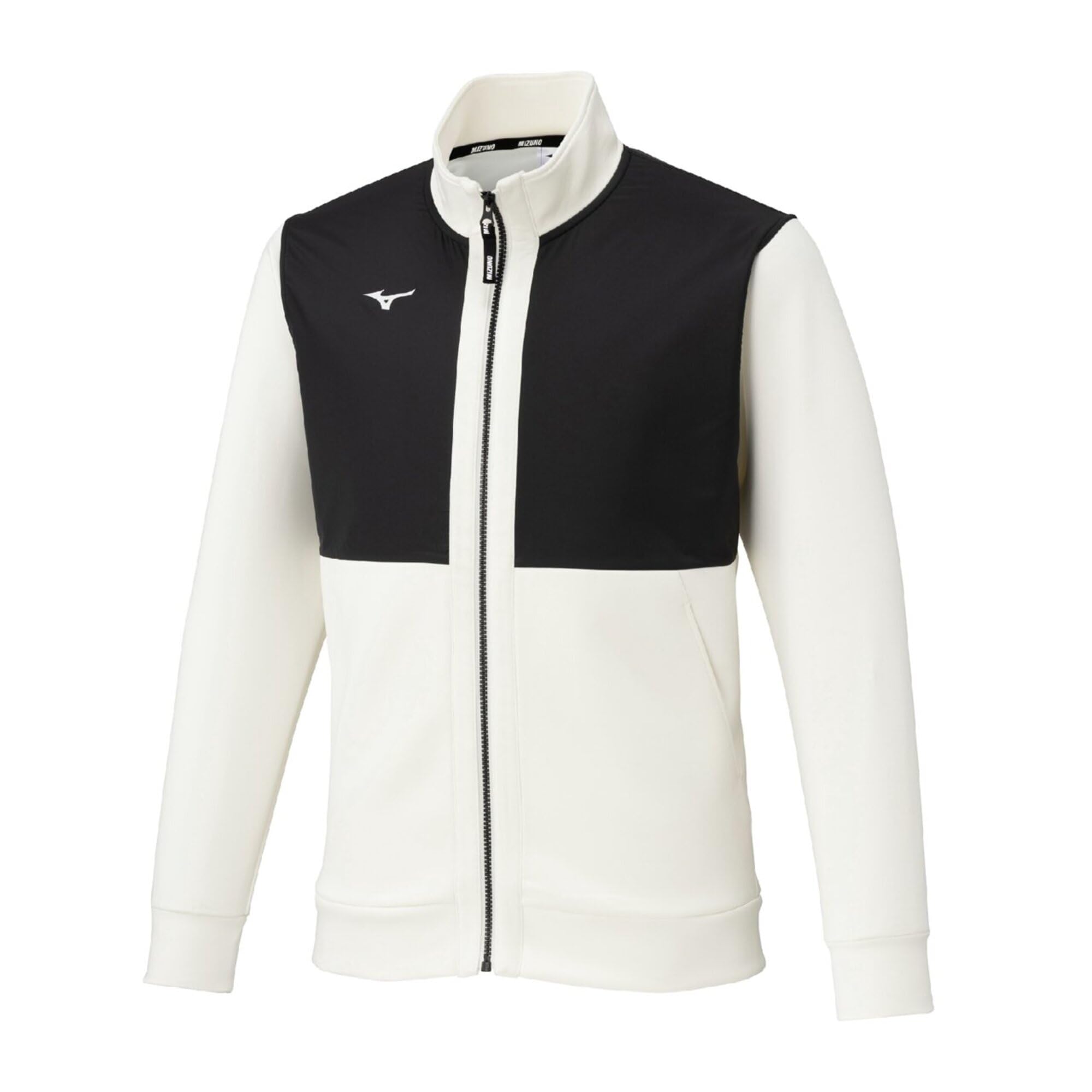 

Mizuno Tennis Wear Stretch Sweat Easy to Move Snow White Jacket, in, 62MCC500,