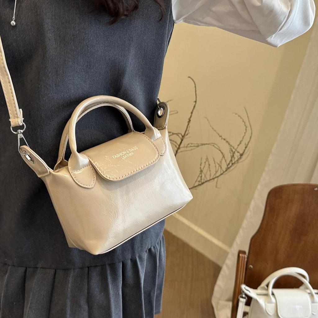 2025 Stylish Dumpling Crossbody & Shoulder Bag - Trendy Niche Design Ladies' Bucket Bag