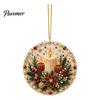 Holiday Tree Decorations Christmas Acrylic Hanging Ornament, Double Side Printed Decorative Piece Decor Pendant, Festive Home Decoration Gift