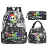 New Dandy's world game merchandise personalized printing primary and secondary school schoolbag three-piece set