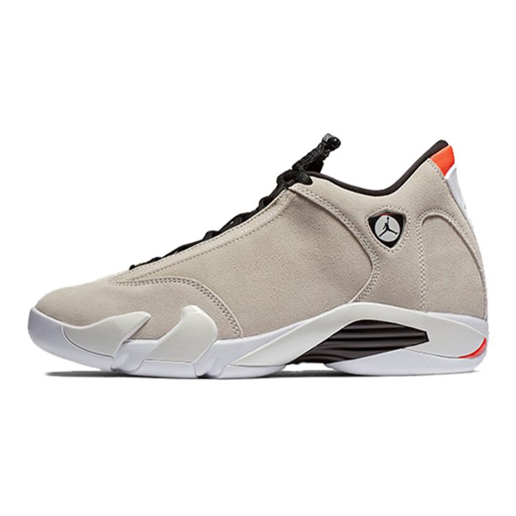 

Детские кроссовки Air Jordan 14 Retro BG Desert Sand Tan Black White 487524-021