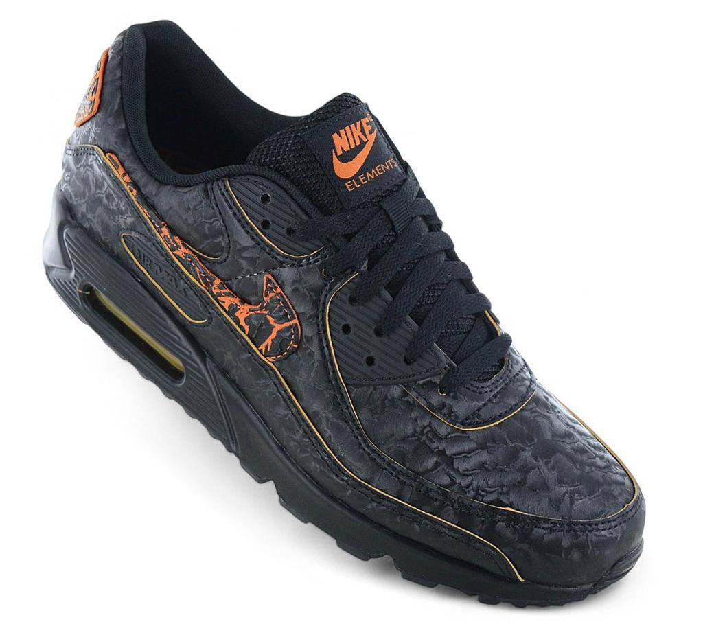 Nike Air Max 90 QS - Volcano - Herren Sneakers Schuhe Schwarz HF3248-001 ORIGINAL LIMITIERT