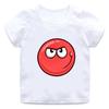 Red Ball 4 Print Cartoon Funny Game Casual Summer New Men Women Tee Adults Children Boy Gril Top Kids Parent Child Cotton Tshirt