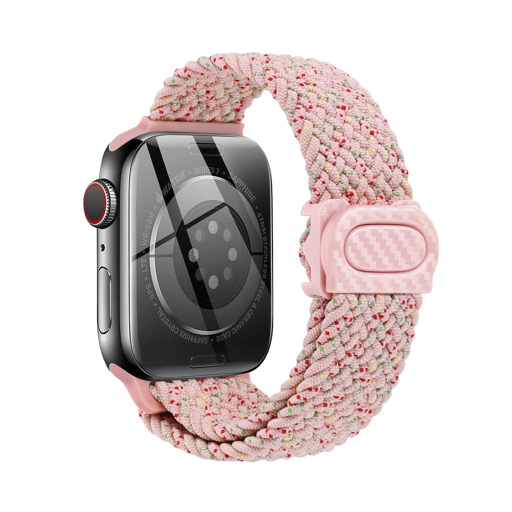 Braided Band For Apple Watch Series 10 9 8 7 6 5 4 Se Ultra 2 49mm 46mm 42mm 44mm 40mm 45mm 41mm Correa Bracelet iWatch Straps