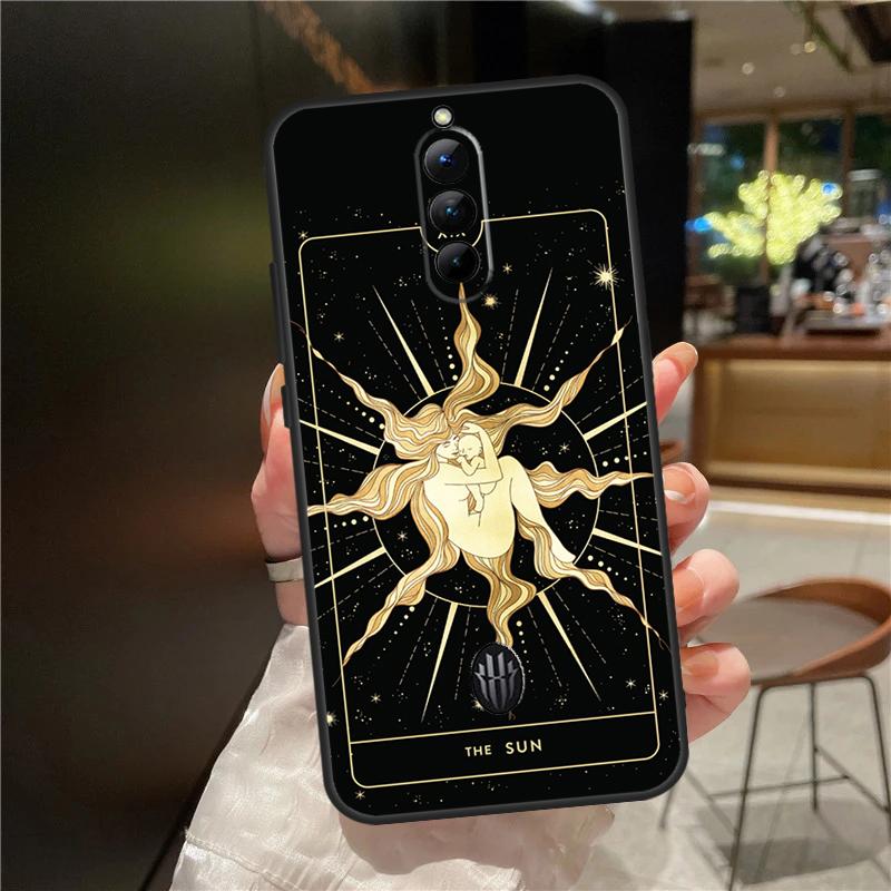 

Лунная ведьма Таро Мистический тотем Чехол Для ZTE Nubia Red Magic 11 10 8 8S 9 9S 10S Pro Plus 6 7 6S 7S Для RedMagic 10 Air Чехол Red Magic 7