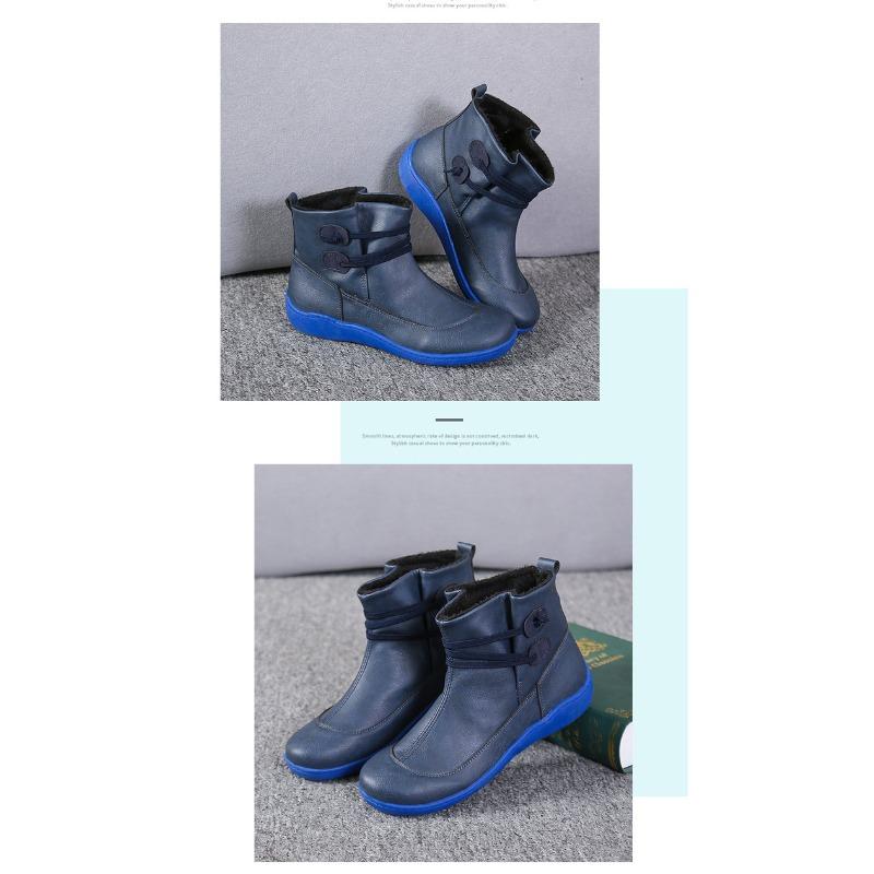 Außenhandel grenzüberschreitend große Damenschuhe neue europäische und amerikanische Martin-Stiefel sportliche Schnür-Kurzstiefel Damenstiefel