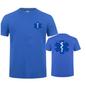 EMT Emergency Ambulance Print T-Shirt Men's Fashion Summer Streetwear T-Shirt Casual Sports Short Sleeve Shirt