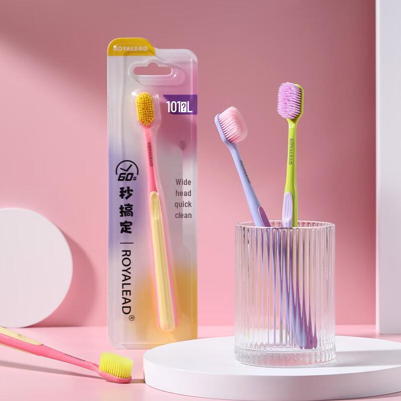 RAOYI High-Density Soft Bristle Toothbrush for Sensitive Gums