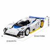 1:Kit modello auto da corsa di resistenza 10 Technical Auto 787B, 1797 pezzi Auto sportiva Hypercar Blocchi da costruzione Mattoncini Puzzle Giocattoli Regalo per bambini