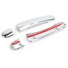 Stainless Steel Electroplate Door Handle Fits for Skoda Octavia 2005 2012