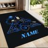Custom Name "Harry Potter's Magical Journey" Carpet Rug Customizable Soft Washable Anti-Slip Home Living Room Sofa Mats Personalized Rug. 090984