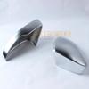 2PC Silver Matte Chrome Side Mirror Caps for Skoda Octavia Mk3 A7 5E for VW T-ROC 2014  T-Cross Nivus   Cover Satin