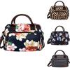 Oxford Cloth Thermal Bag Portable Large Capacity Cross-body Portable Lunch Box Bag Cooler Bag  Lunch Bags for Women Kids