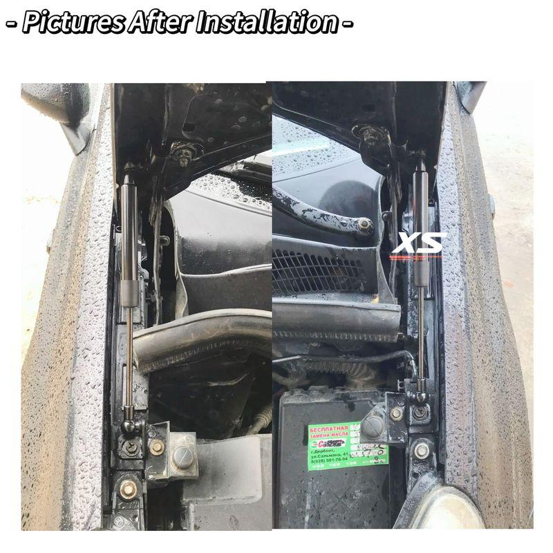 Hood Struts For Opel Corsa D 2006-2014 Front Bonnet Modify Lift Support Shock Damper Absorber Carbon Fiber Gas Spring Piston Rod