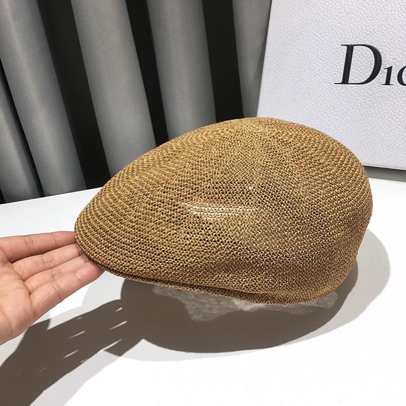 New Women'S Summer Fashion Straw Hat For Men Panamas Uv Protection Sun Visor Seaside Beach Hat Tide Summer Hats