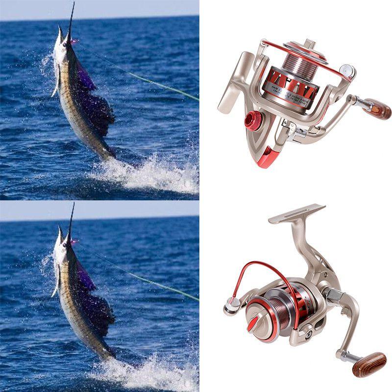 High-performance Metal Spinning Fishing Reel With Smooth Operation And Durable Design