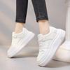 Korean Version of White Shoes Women's 2025 Autumn New Ins Student Leisure Trend Shoes Women's Thick-soled Heightening Board Shoes ZS81