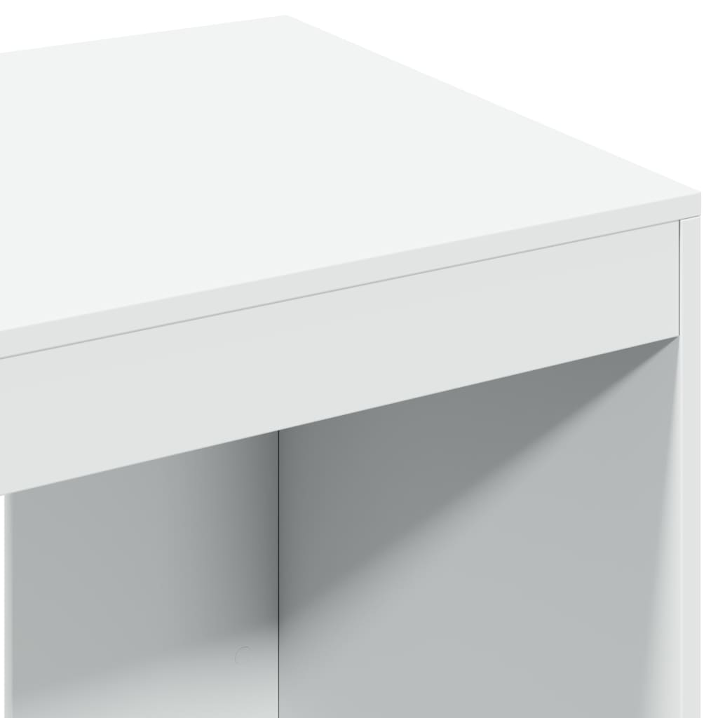 Vidaxl Biurko, Białe, 103,5X56,5X94 Cm, Materiał Drewnopochodny
