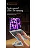 All-Metal Rotatable Laptop and Tablet Stand with Heat Dissipation