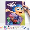 Disney Inside Out 2 Oil Painting Kit Canvas DIY Home Decor Gift for Fans