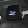 1/2pcs Car Headrest Cover with Phone Pocket for Subaru Forester Impreza Legacy Outback WRX STI Crosstrek BRZ XV rij1