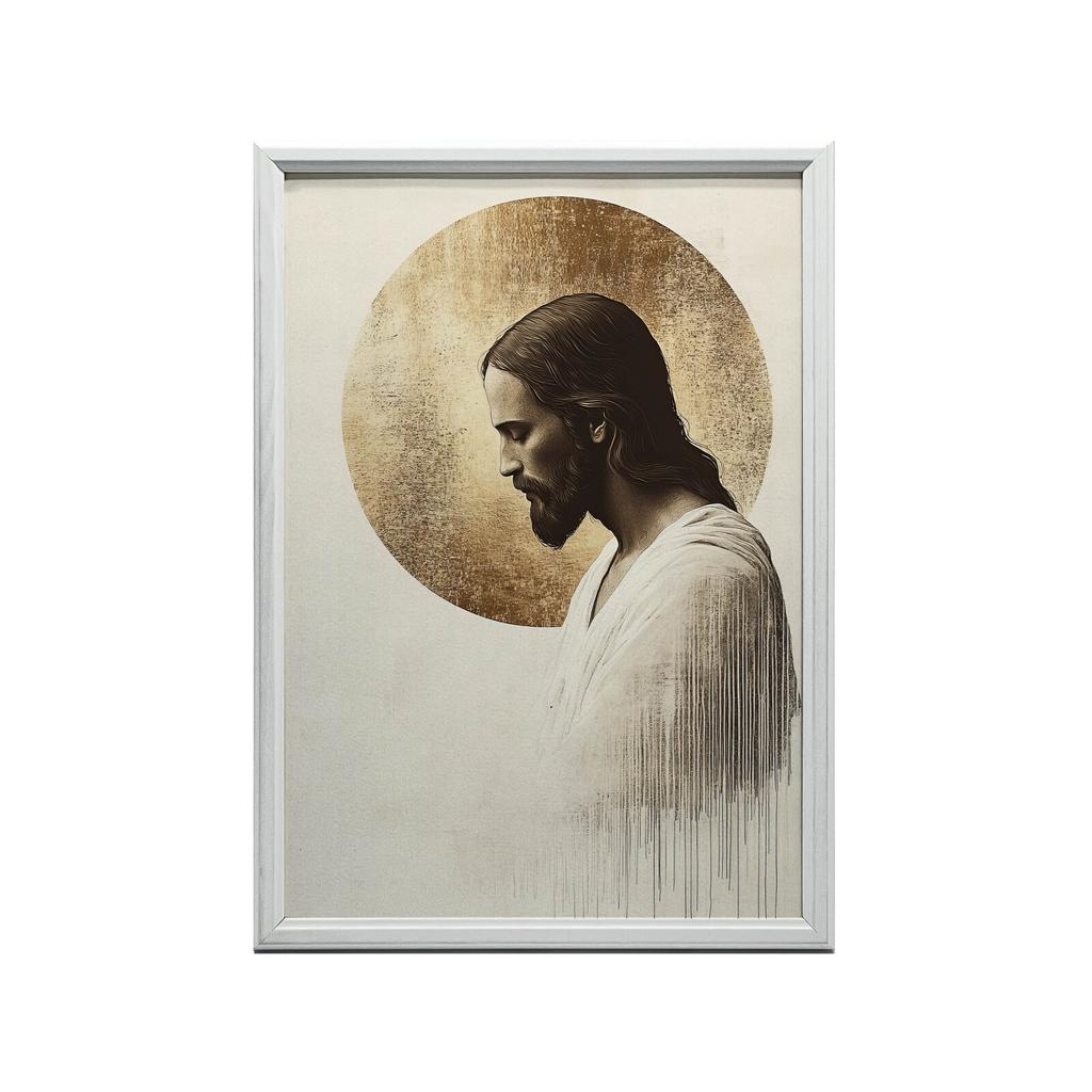 Divine Simplicity Divine Simplicity, 50X70 Cm, Black Aluminum Frame, 230 Gsm Matte Paper