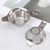 Fashion Stainless Steel Tea Strainer Fine Mesh Chinese Kung Fu Leaf Funnel Filter Kitchen Accessories