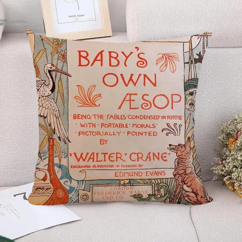 Own Aesop Decorative Pillows for Sofa Pillow Cover Short Plush Cushion Covers Decoration Living Room Pillowcases  Bed