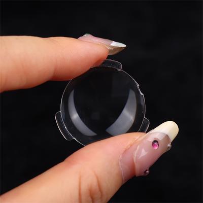 10 Stücke 25*45Mm Bikonvex Ultra Klare Linse Für Google Karton Virtuelle Realität 3D VR Brille 2-5Mm Dicke