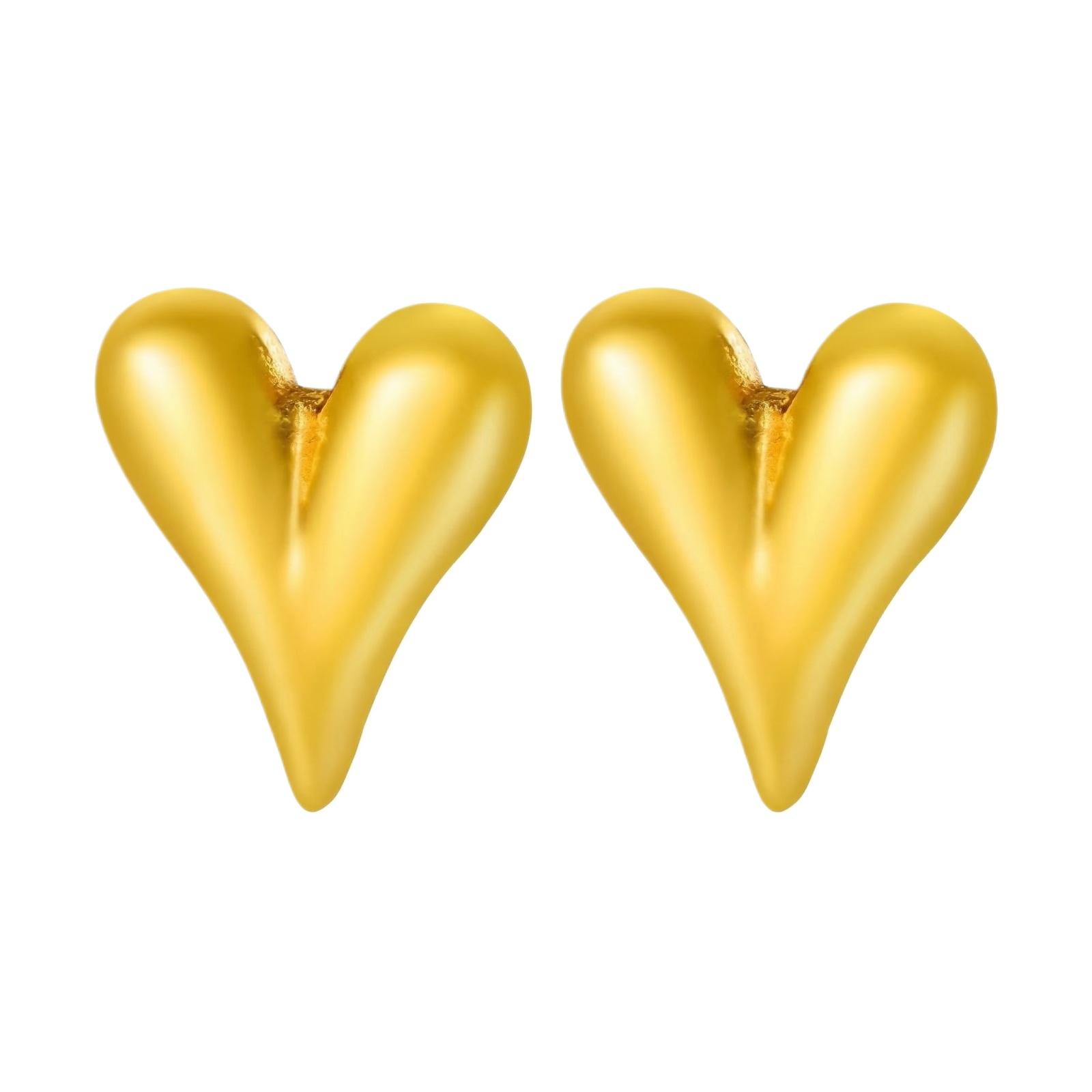 Stainless Steel Earrings for Women Vintage Luxury Stylish Titanium Steel Jewelry