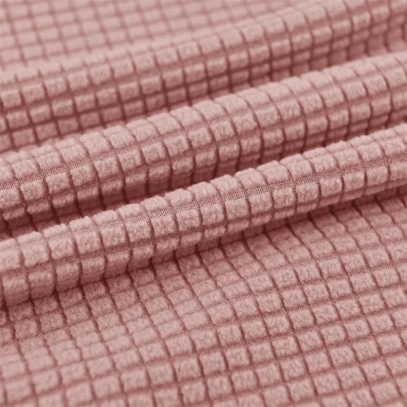 Polar Fleece Tub Chair Cover for Living Room Spandex Club Armchair Slipcovers Elastic Single Sofa Covers Home Bar Counter Hotel