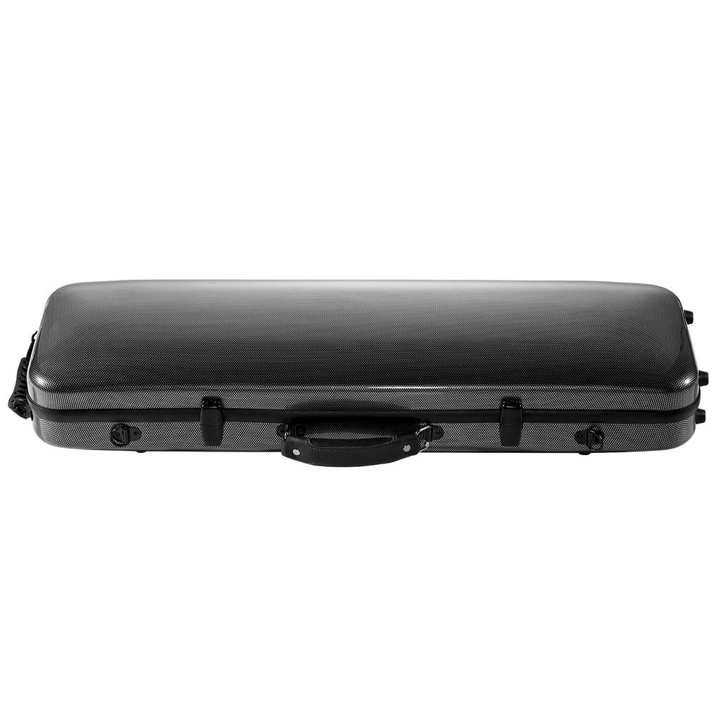 VEVOR 4/4 Full Size Violin Case, Built-in Hygrometer, Lightweight Portable Travel Carrying Bag, with Plush Lining, Shoulder Straps, Anti-Scratch