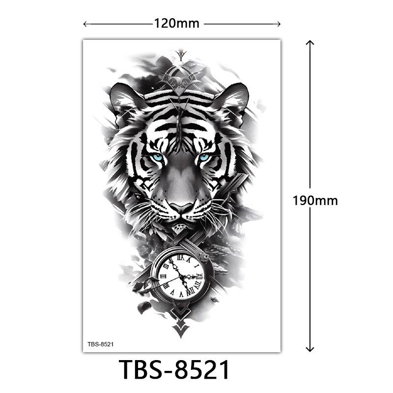 Waterproof Tattoo Sticker, Totem Character Animal Tattoo Sticker Tattoo