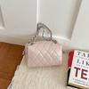 Handbag, Small Handbag, Diamond-patterned Chain Bag, Crossbody Bag on One Shoulder, Small Square Bag