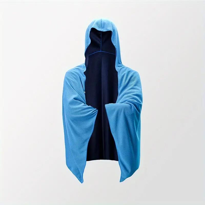 Outdoor Cooling Sun-Protective Poncho Towel