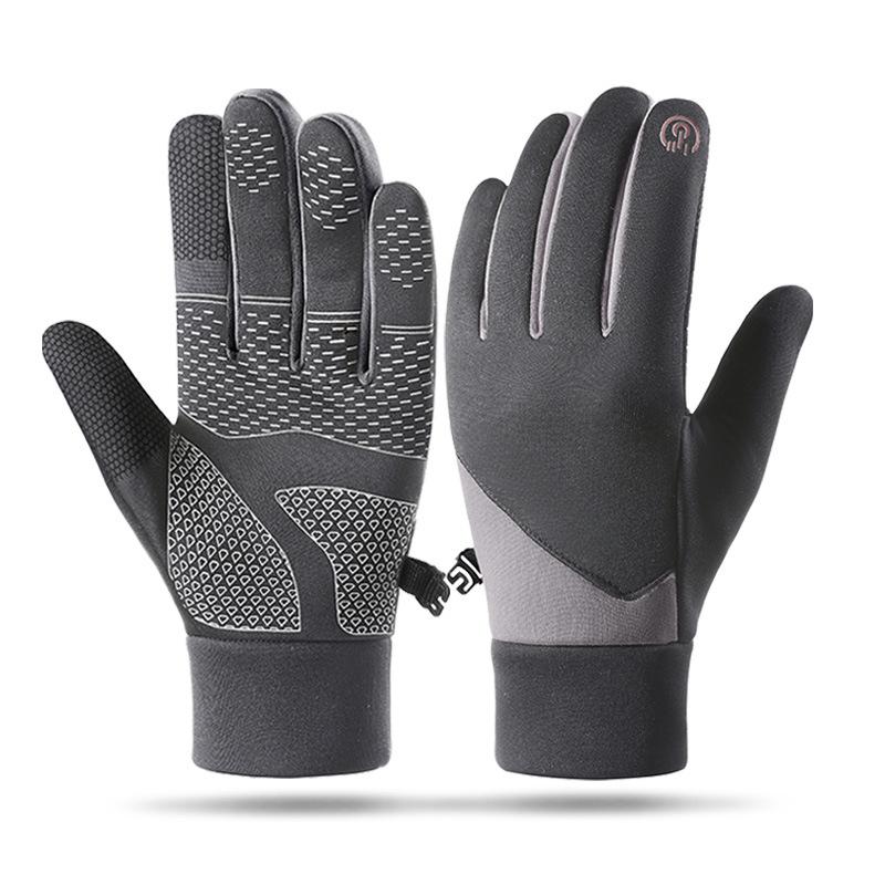 Warm Gloves Outdoor Sports for Men and Women, Fashionable Riding,wind-proof, Water-proof, Touch Screen, Slip and Wear-resistant