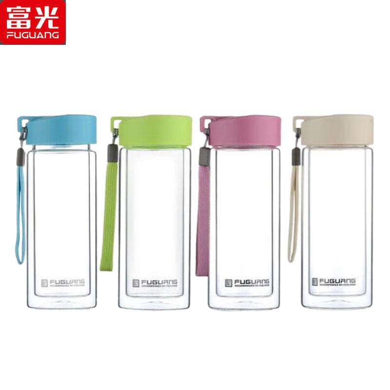 FUGUANG G1311 Double-Layer Glass Tea Cup