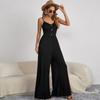 Women's New Summer Jumpsuit Solid-color Casual PulloversSleeveless Loose Jumpsuit for Women