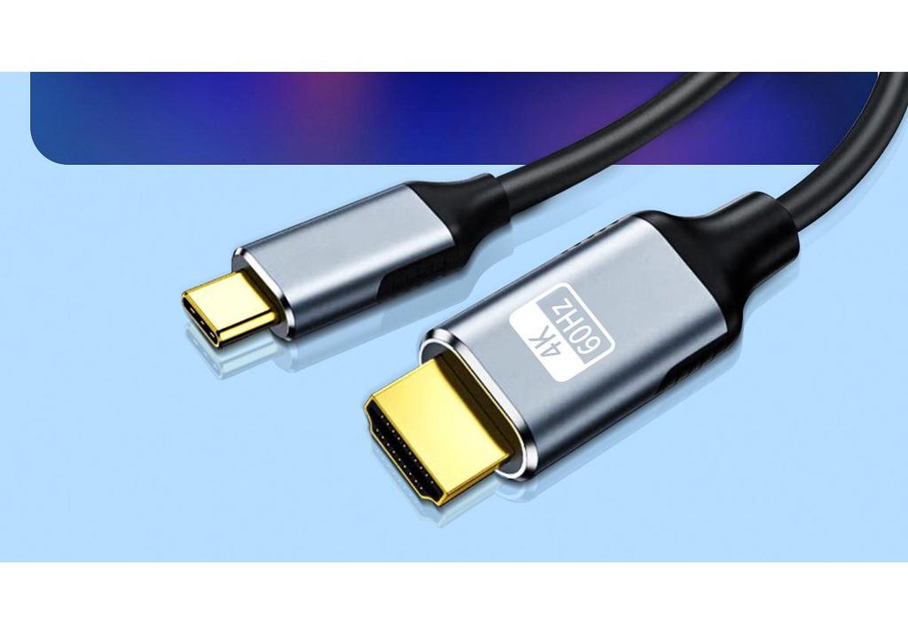 USB-C to HDMI Adapter Cable, 4K@60Hz, 1.8m