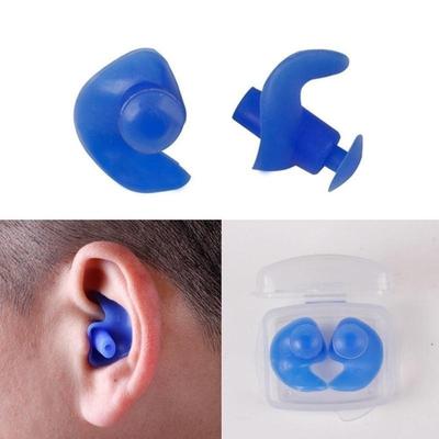 NEU Spiral Silikon Schwimmen Tauchen Schraub Ohrstöpsel Wasserdicht RF