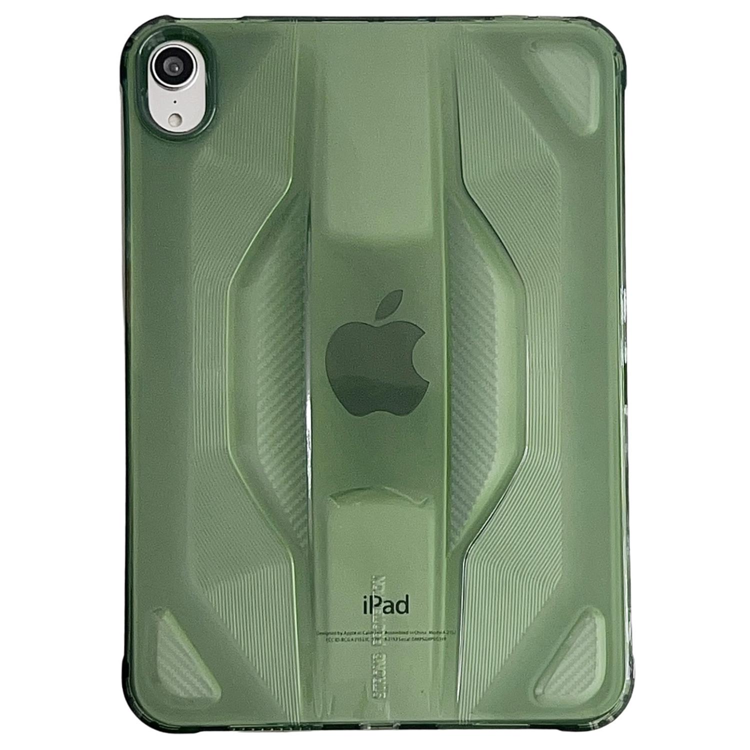 

Для iPad мини (2024)/(2021) Противоударный прозрачный чехол из ТПУ для планшета Transparent Green