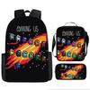 Among Us Themed School Backpack Set Kids - 3PCS Shoulder Bag Pencil Case Oxford Fabric Breathable Waterproof