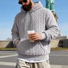 Herren S Lockerer Winter Vintage Warmer Kapuzenpullover Mit Taschen